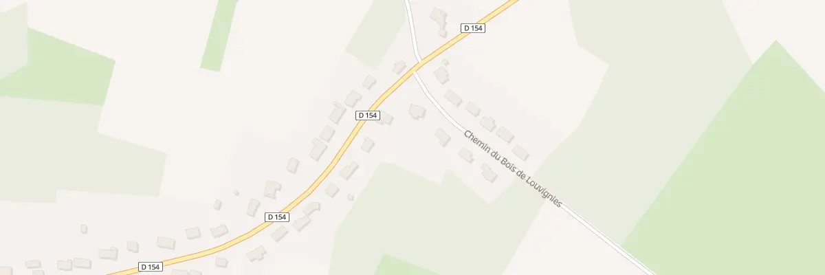 Plan du 30 Che du Bois de Louvignies à Audignies