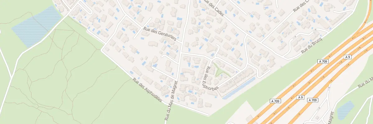 Plan du 51 Rue du Mas de Magret à Saint-Jean-de-Védas