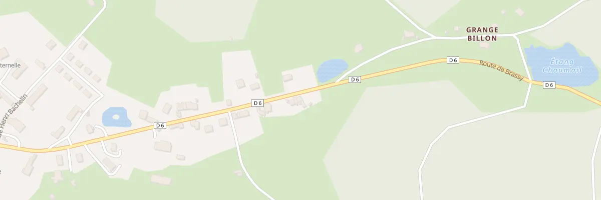 Plan du 28 Rte de Brassy à Lormes