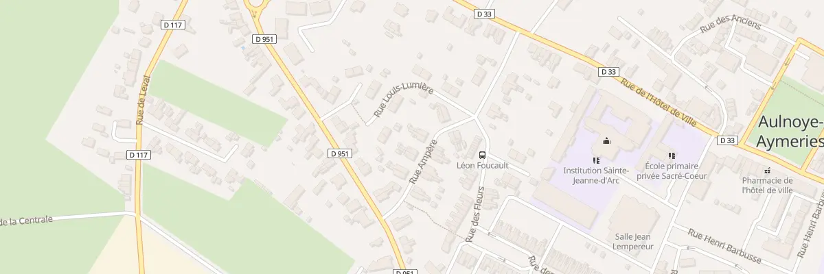 Plan du 20 Rue Ampère à Aulnoye-Aymeries