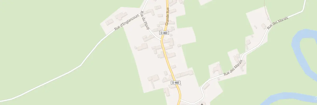 Plan du 7 Gr Gde Rue à Erloy