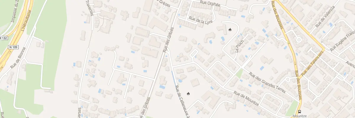 Plan du 27 Rue de Mourèze à Montpellier