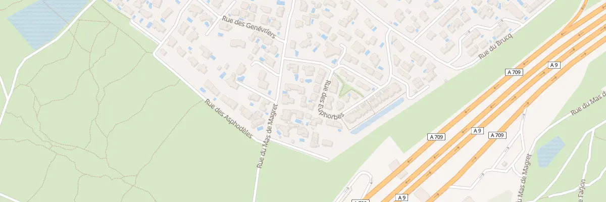 Plan du 55C Rue du Mas de Magret à Saint-Jean-de-Védas