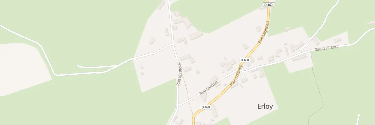 Plan du 8 Rue du Plouy à Erloy