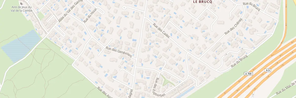 Plan du 43 Rue du Mas de Magret à Saint-Jean-de-Védas