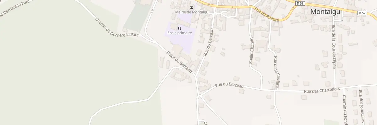 Plan du 4 Pl du Berceau à Montaigu