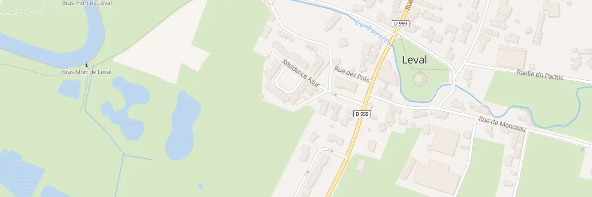 Plan du 23 Res Azur à Leval