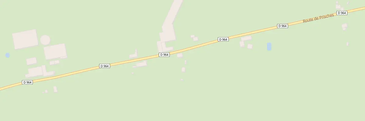 Plan du 965 Rte de Prisches à Cartignies