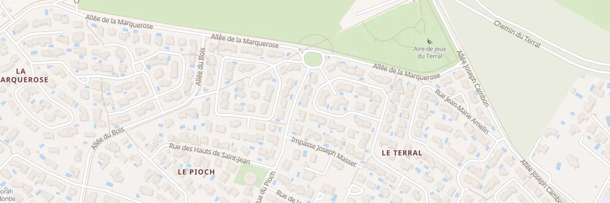 Plan du 6 Rue Caporal Pierre Avignon à Saint-Jean-de-Védas