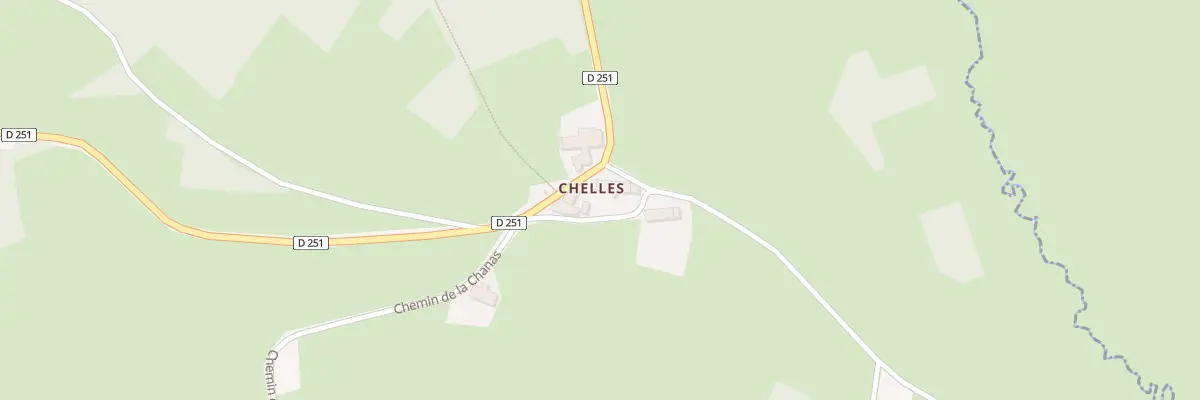 Plan du 5054 Chelles à Medeyrolles