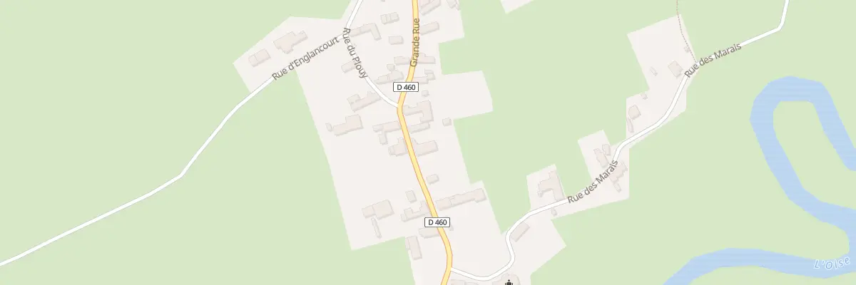 Plan du 4 Gr Gde Rue à Erloy