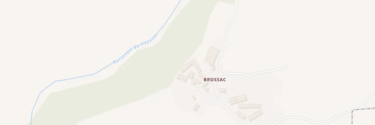 Plan du 5049 Brossac à Ceyssac
