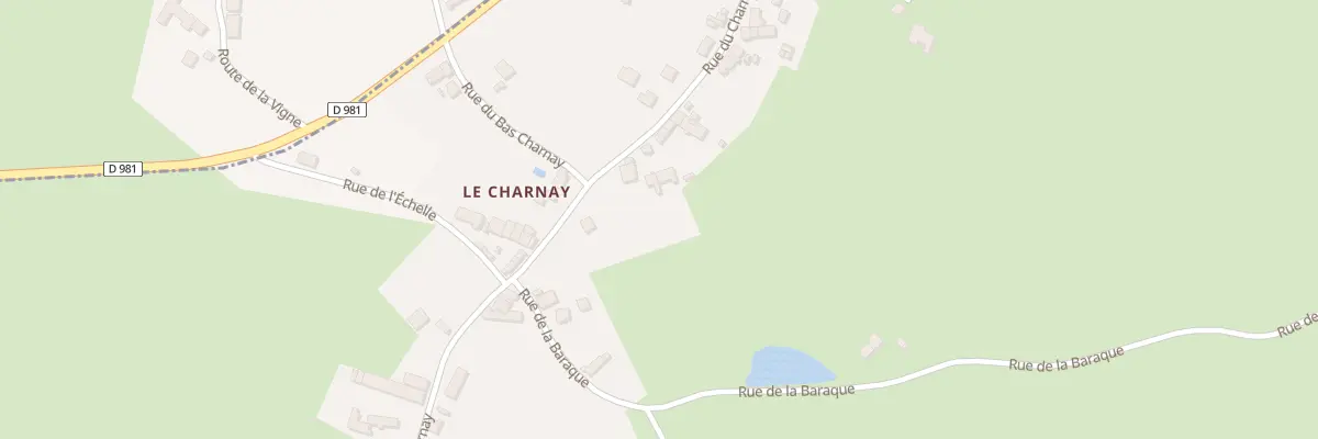 Plan du 75 Le Charnay à Lanty
