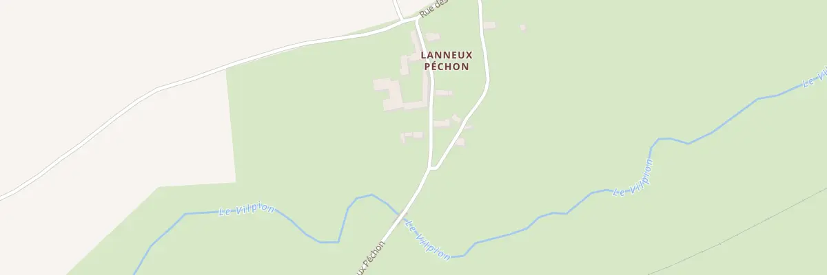 Plan du 2 Rue des Lanneux Péchon à Saint-Gobert