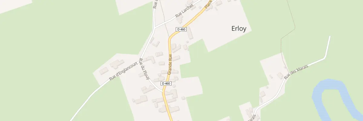 Plan du 12 Gr Gde Rue à Erloy