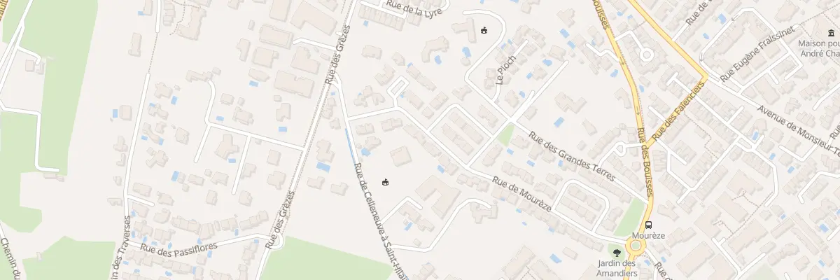 Plan du 130 Rue de Mourèze à Montpellier