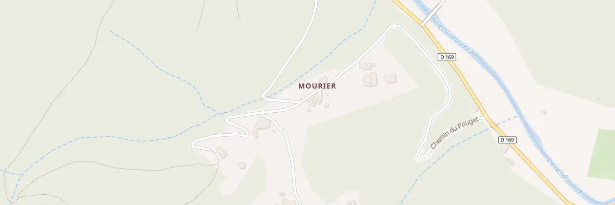 Plan du 5006 Le Pouget à Cros