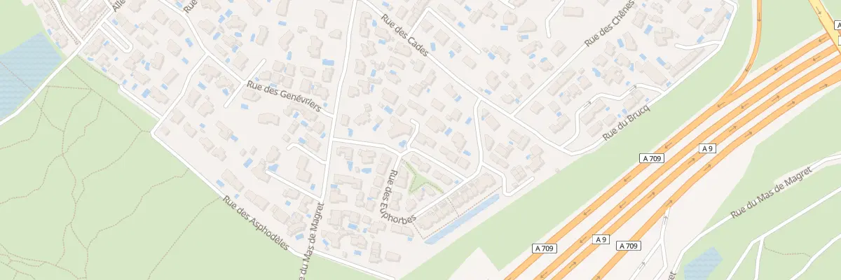 Plan du 11 Rue des Coquelicots à Saint-Jean-de-Védas
