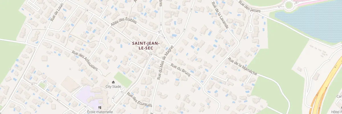 Plan du 13 Rue du Mas de Magret à Saint-Jean-de-Védas