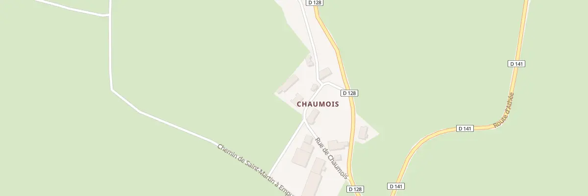 Plan du 24 Chaumois à Empury