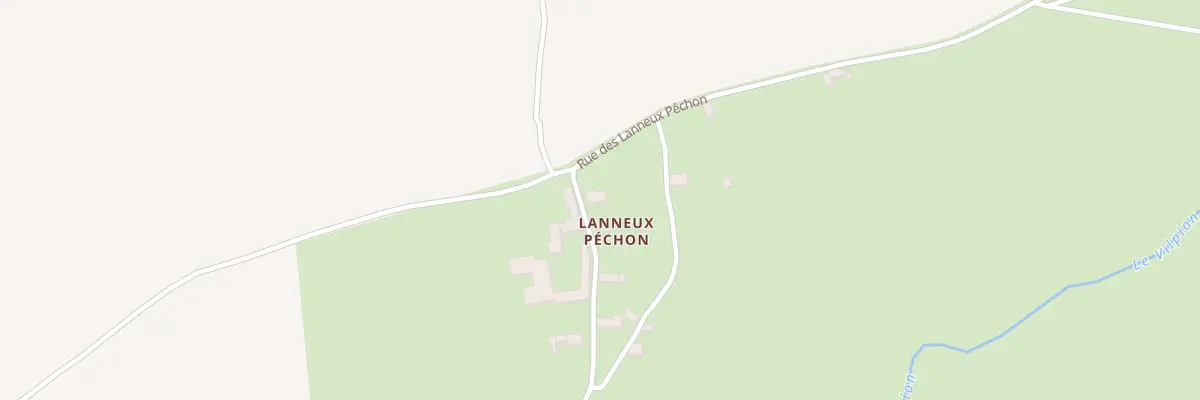 Plan du 7 Rue des Lanneux Péchon à Saint-Gobert