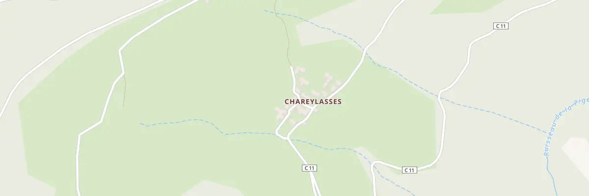 Plan du 5153 Village de Chareylasses à Altier