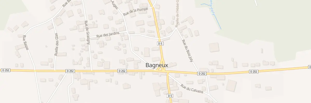 Plan du 1 Pl Jules Carre à Bagneux