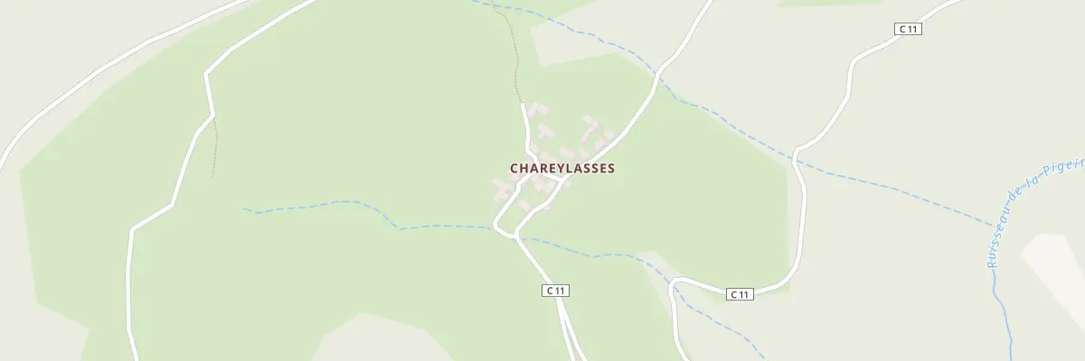 Plan du 5156 Village de Chareylasses à Altier