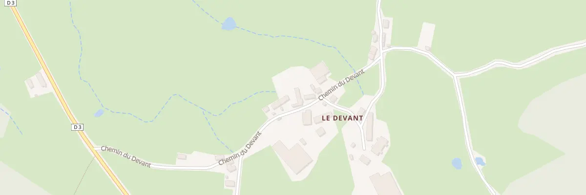 Plan du 61 Le Devant à Saint-Seine