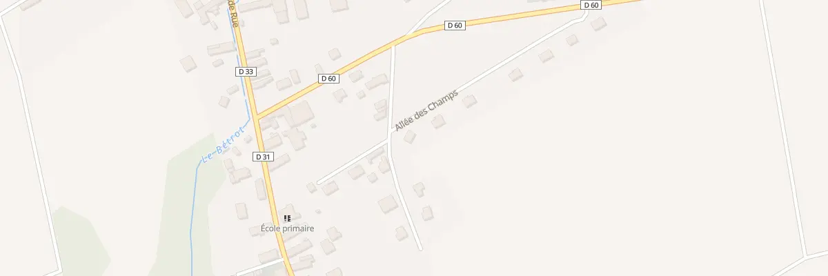 Plan du 2 All des Champs à Dierrey-Saint-Pierre