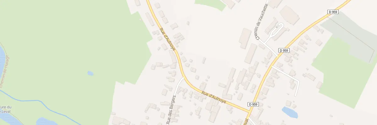 Plan du 18 Rue d’Aulnoye à Leval
