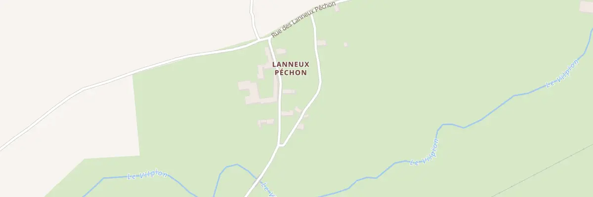 Plan du 5 Rue des Lanneux Péchon à Saint-Gobert