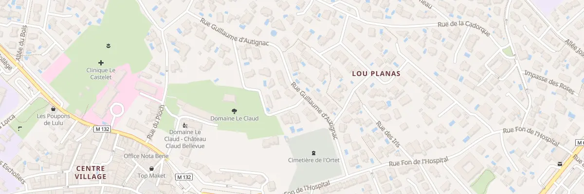 Plan du 5 Rue Guillaume d’Autignac à Saint-Jean-de-Védas