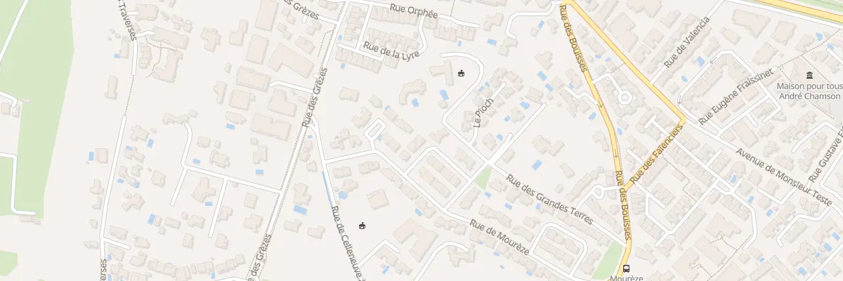 Plan du 51 Rue de l’Escalette à Montpellier
