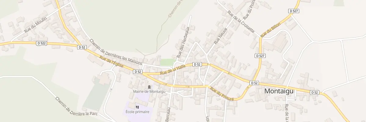 Plan du 2 Rue des Herbeaux à Montaigu