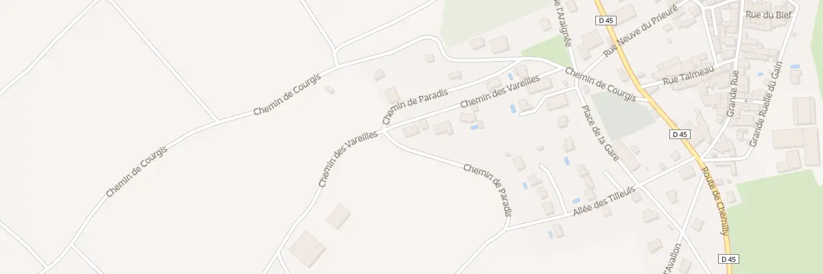 Plan du 7 Chem des Vareilles à Chichée