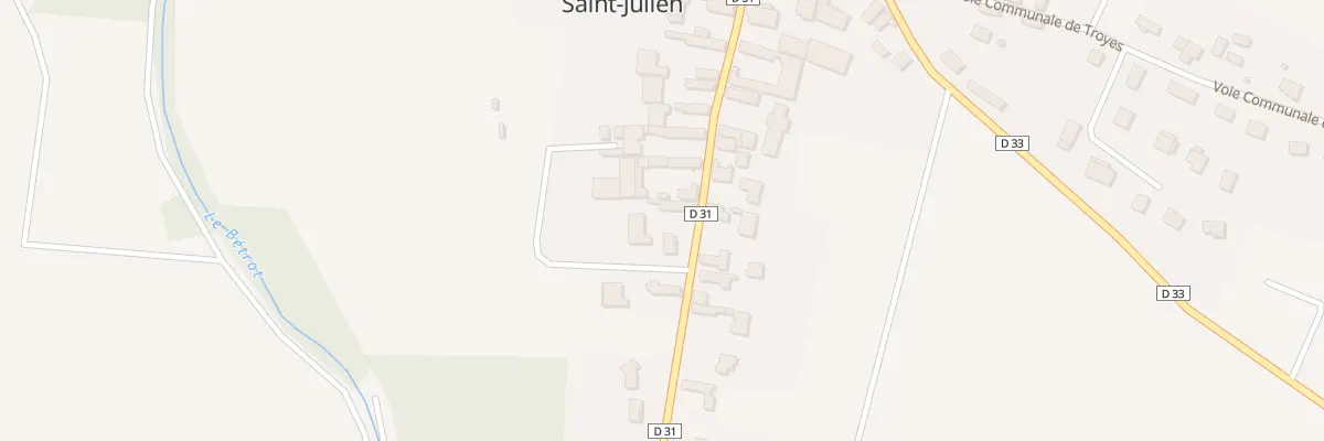 Plan du 18 Rue de Moirey à Dierrey-Saint-Julien