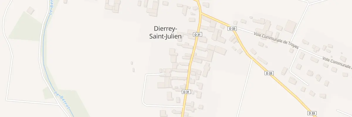 Plan du 10B Rue de Moirey à Dierrey-Saint-Julien