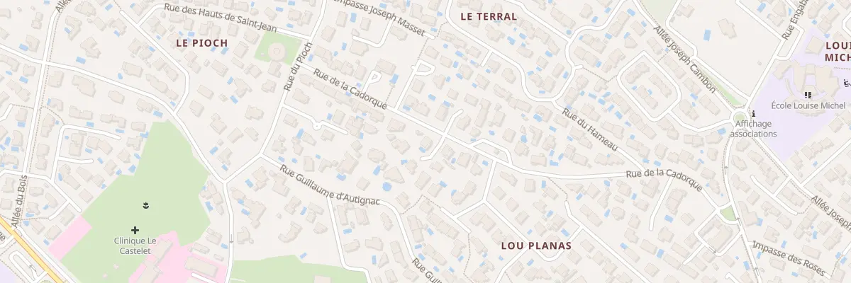 Plan du 21 Rue de la Cadorque à Saint-Jean-de-Védas
