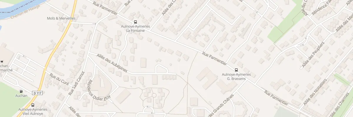 Plan du 63 Rue Parmentier à Aulnoye-Aymeries