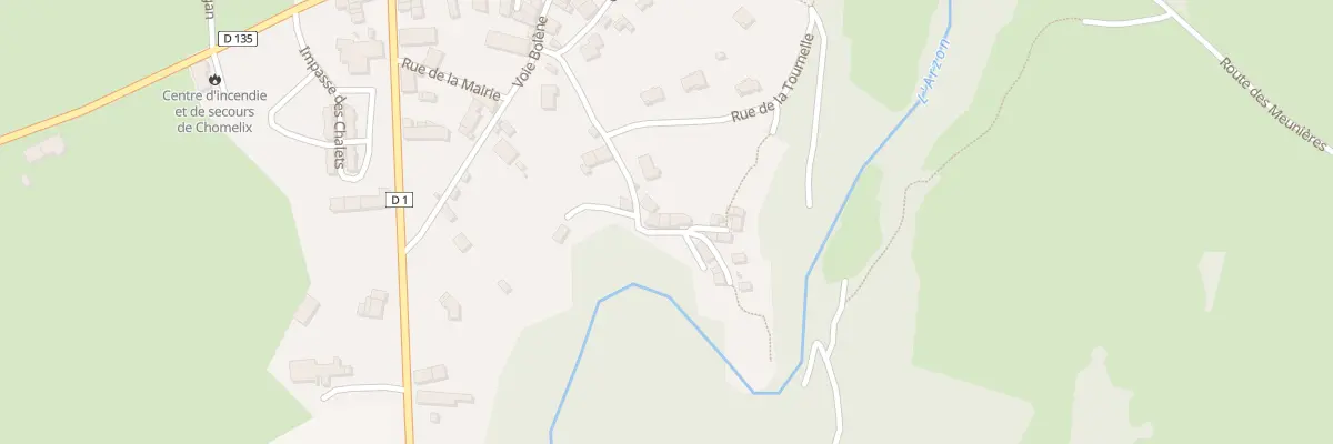 Plan du 5018 Chomelix Bas à Chomelix