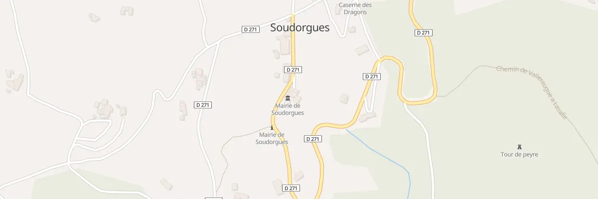 Plan du 5003 Le Portal à Soudorgues