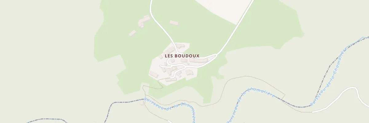 Plan du 5214 Les Boudoux à Chomelix