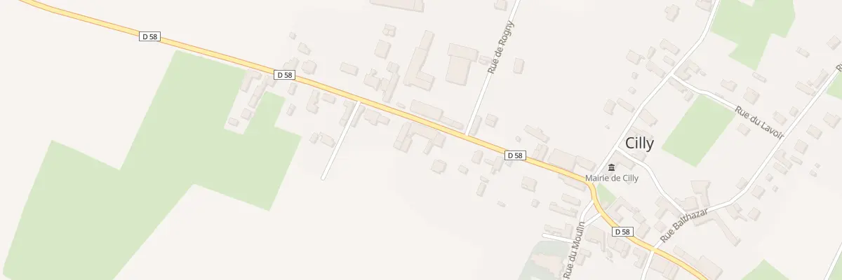 Plan du 9 Rue de Marle à Cilly