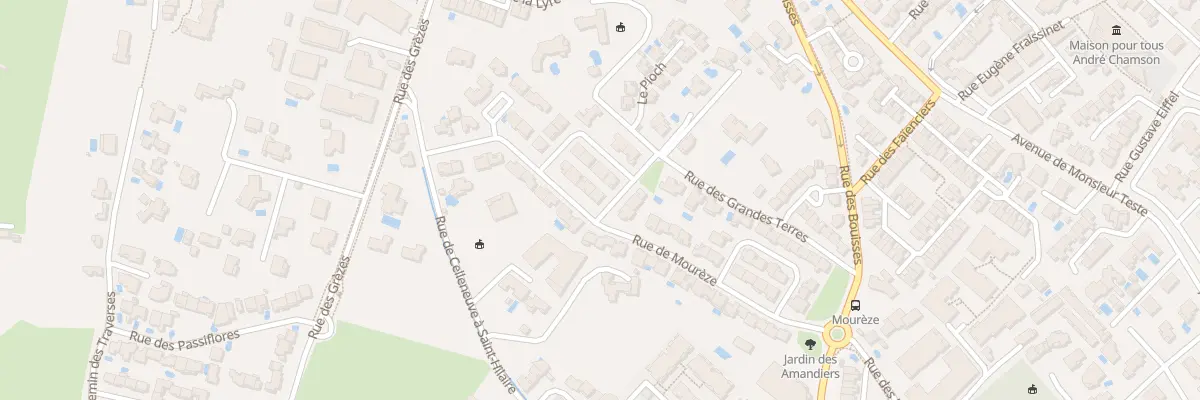 Plan du 183 Rue de Mourèze à Montpellier