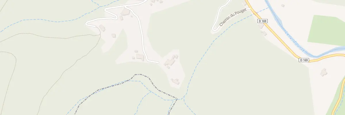 Plan du 5015 Le Pouget à Cros