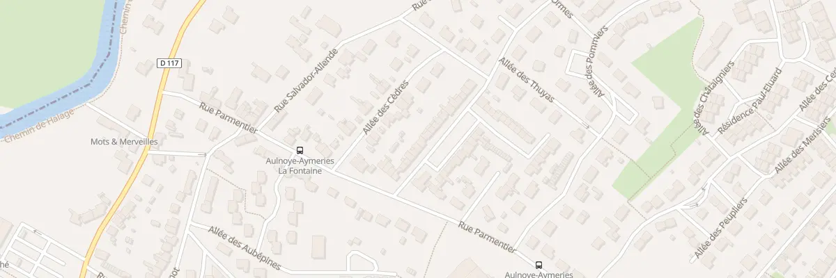 Plan du 11 Rue de Quedlinburg à Aulnoye-Aymeries