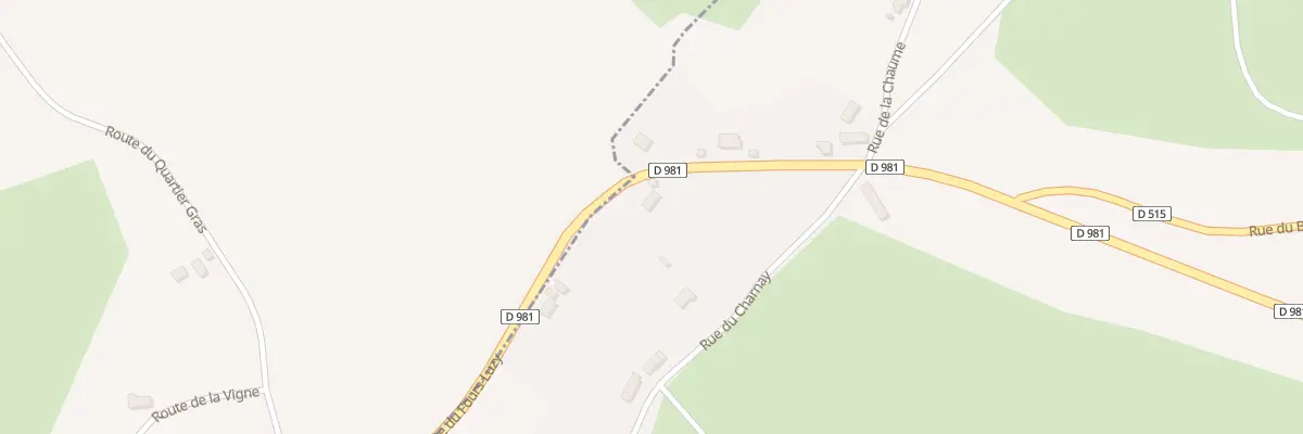 Plan du 95 Le Charnay à Lanty