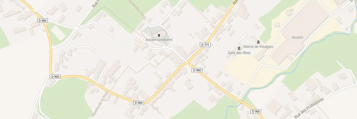 Plan du 2 Rue Marcel Serent à Voulpaix
