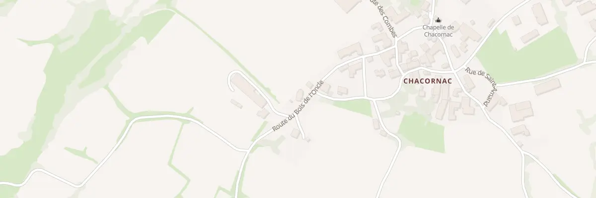 Plan du 5260 Chacornac à Cayres